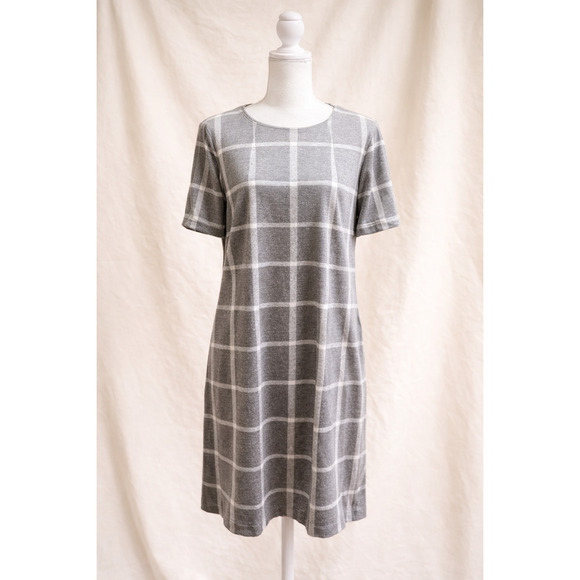 Tommy Hilfiger Dresses & Skirts - Tommy Hilfiger Plaid Dress Size 12 Classic Preppy Classic Work Midi Quiet Luxury